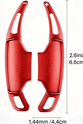 For 2024 2025 2026 Mustang Steering Wheel Shift Paddle Extensions, Aluminum Alloy Paddle Shifter for Mustang GT & EcoBoost, Car Steering Wheel Gear Paddles Accessories (blue) in Saudi Arabia