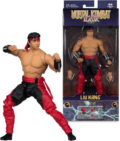 McFarlane Toys- Mortal Kombat Klassic Liu Kang 7in Action Figure in Saudi Arabia