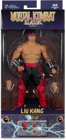 McFarlane Toys- Mortal Kombat Klassic Liu Kang 7in Action Figure in Saudi Arabia
