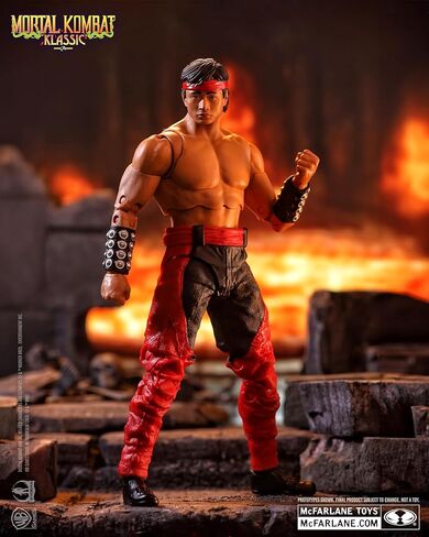 McFarlane Toys- Mortal Kombat Klassic Liu Kang 7in Action Figure in Saudi Arabia