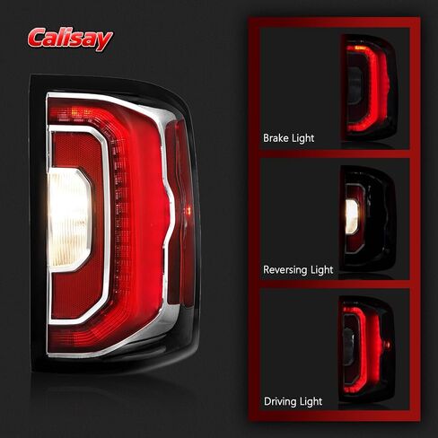 مصباح خلفي LED متوافق مع مجموعة مصابيح عكس الفرامل الخلفية 2016 2017 2018 GMC Sierra 1500 Denali SLT استبدال OEM#84365930 84233587 جانب السائق الأيسر in Kuwait