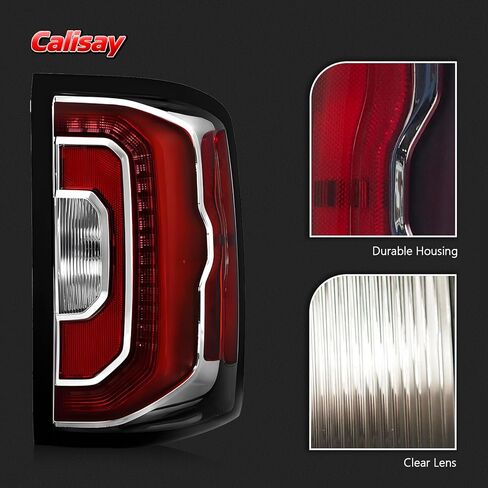 مصباح خلفي LED متوافق مع مجموعة مصابيح عكس الفرامل الخلفية 2016 2017 2018 GMC Sierra 1500 Denali SLT استبدال OEM#84365930 84233587 جانب السائق الأيسر in Kuwait