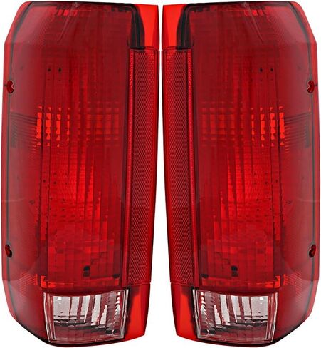 For Ford F150 1989-1997/Ford Bronco 1989 1990 1991 1992 1993 1994 1995 1996 Tail Lights Lamps Set Driver and Passenger Side in Saudi Arabia