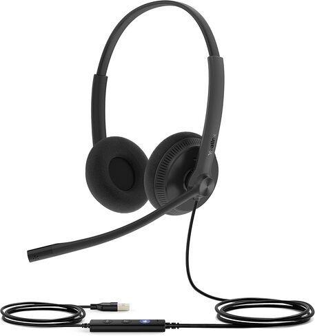 YEALINK UH34 Lite ثنائي الفرق Auric. ثنائي الأذنين USB in Kuwait