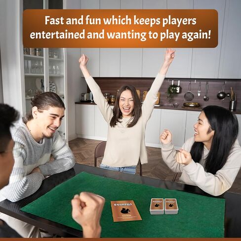 Squirrels The Card Game - Family Card Game, Fast and Fun, Easy-to Learn for Ages 10+, 2-8 Players in Saudi Arabia