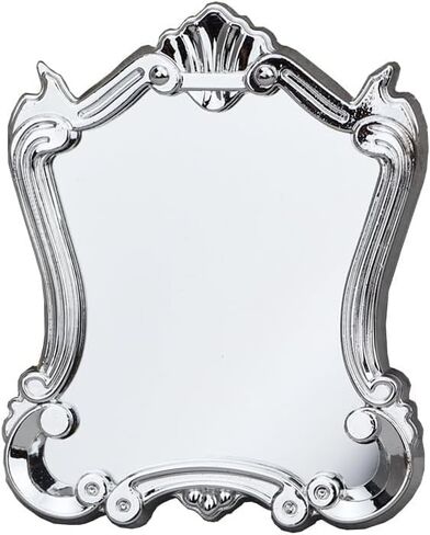 Silver 1/12 Miniature Wall Mirror Dollhouses Decoration Accessories, Dollhouses Mirror，Dollhouse DIY Accessories，Dollhouse Decor in Saudi Arabia