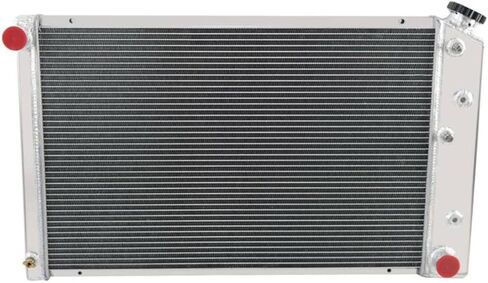 3 Row All Aluminum Radiator Shroud 2 X 12 Fans Compatible with 1978-1988 G-Body Monte Carlo El Camino Regal Cutlass 79 80 81 82 83 84 85 86 87 in Saudi Arabia