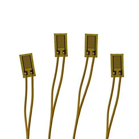 Strain Gauge, Cuidr 120ohm 50AA Foil Resistance Strain Gauge Used in Material, Industry or Science Experiment for Load Cell Pressure Resistance (2 Pack) in Saudi Arabia