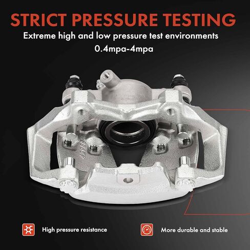 A-Premium Disc Brake Caliper Assembly with Bracket Compatible with Mercedes-Benz C350 2009-2014, E250 2014-2016, E350, E400, SLC300/SLK300 - Front Driver and Passenger, 2-PC Set in Saudi Arabia