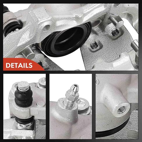 A-Premium Disc Brake Caliper Assembly with Bracket Compatible with Mercedes-Benz C350 2009-2014, E250 2014-2016, E350, E400, SLC300/SLK300 - Front Driver and Passenger, 2-PC Set in Saudi Arabia