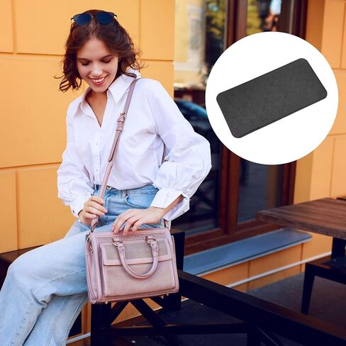 CHGCRAFT 2 Pcs Bag Base Shaper PU Leather Purse Bottom Insert for Handbag Bottom Making Bag Base Shaper for Backpack Wallet Accessories, 12x8inch in Saudi Arabia