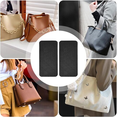 CHGCRAFT 2 Pcs Bag Base Shaper PU Leather Purse Bottom Insert for Handbag Bottom Making Bag Base Shaper for Backpack Wallet Accessories, 12x8inch in Saudi Arabia