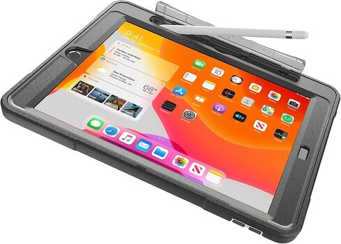 New Trent iPad 9th Generation, 8th Generation, 7th Generation Stronger Kickstand Full Body case with Rotational Hand Strap & Screen Protector 2021 2020 2019 in Saudi Arabia