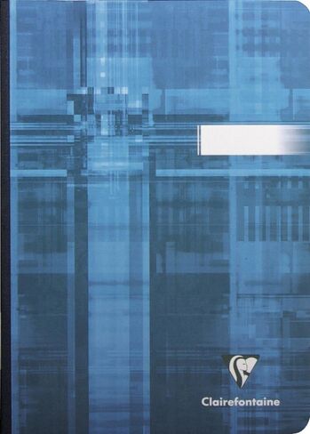 Clairefontaine Clothbound Notebook - Ruled 96 sheets - 8 1/4 x 11 3/4 - Sold Individually (Assorted Cover Color Chosen at Random) in Kuwait