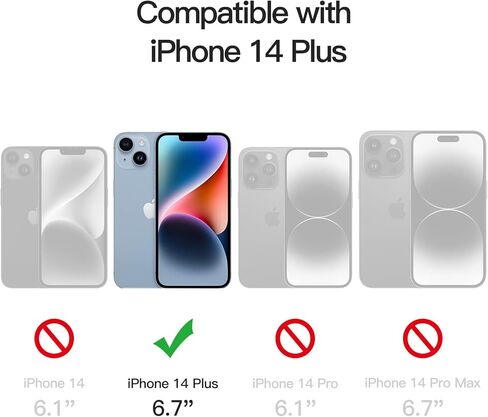 JETech Full Coverage Screen Protector for iPhone 12/12 Pro 6.1-Inch, Tempered Glass Film with Easy Installation Tool, Case-Friendly, HD Clear, 3-Pack in Kuwait