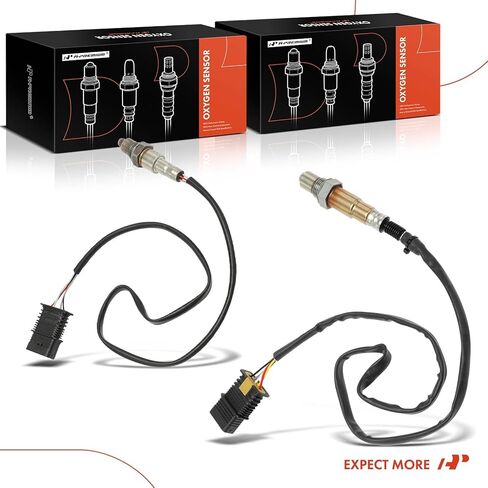 A-Premium 2-PC O2 Oxygen Sensor Compatible with Mini Cooper 2014-2020, Cooper Clubman 2016-2020, Cooper Countryman 2017-2020 & BMW X1 2016-2019, X2 2018-2020, 1.5L 2.0L, Upstream and Downstream in Saudi Arabia