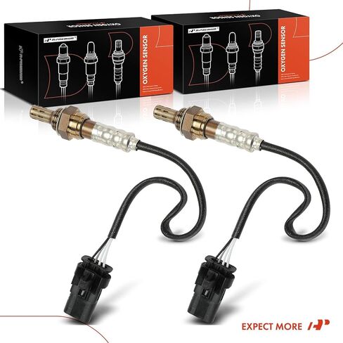 A-Premium Oxygen Sensor Replacement for Buick Lacrosse 2017-2019 Cadillac Chevrolet GMC V6 V8 Upstream or Downstream Set of 2 in Saudi Arabia