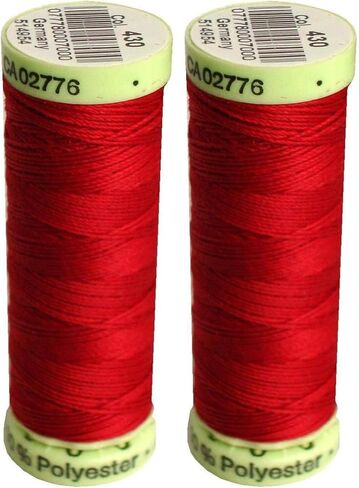 A&E GUTERMANN CONSUMER DIV Ruby Red Gutermann Topstitch خيط عالي التحمل 33 ياردة in Saudi Arabia