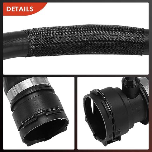A-Premium Upper Radiator Coolant Hose Compatible with BMW 320i 330i GT 230i xDrive, 420i Gran Coupe, 430i xDrive Gran Coupe, 120i, 220i, 230i in Saudi Arabia