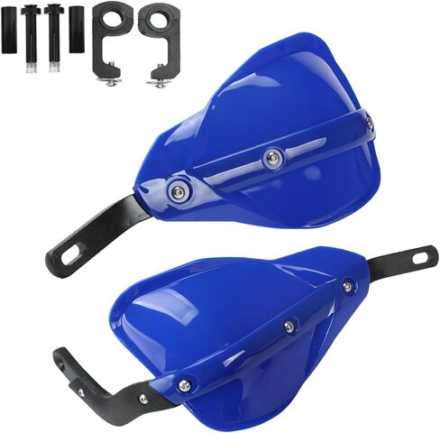 Dirt Bike Handguards Universal 7/8'' and 1 1/8'' Handlebar Motorcycle Hand Guards for Dirt bike Snowmobile Motocross Supermoto Scooter ATV Off Road (Blue) in Saudi Arabia