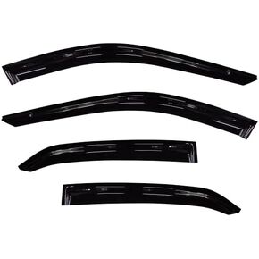 YW AUTO Out-Channel Ventvisor/Window Deflectors/Window Visor | Fits 2003-2014 Saab 9-3 Sedan, 4 pcs. in Saudi Arabia