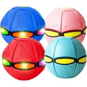 Gcvsdoa Magic Ball, Pop up Ball, Magic Bouncing Ball, Children's Bouncing Balls, Magic Flying Saucer, Bouncy Balls, Parent-Child Interaction (4PCS, No Lights) in Saudi Arabia