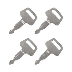 4PCS Ignition Switch Keys 069027029 5080 Compatible with IHI Mini-Excavator Skid Steer Track Loader Marooka Chieftain in Saudi Arabia