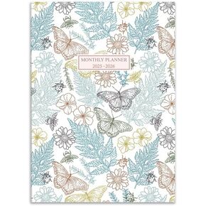 مبسطة 2024-2025 مخطط شهري وكتاب التقويم. يعمل من مارس 2024 - يونيو 2025، مخطط شهري 2024-2025 سهل تنظيم حياتك اليومية، 7 بوصة × 10 بوصة، أخضر in Kuwait