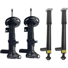 Full Set Front Rear Shock Struts Compatible For Mercedes Benz W218 W212 CLS63 E63 A 2183231900 A 2183232000 A2183231900 A2183232700 in Kuwait