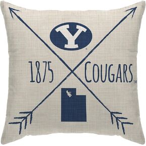 Pegasus Sports Officially Licensed NCAA Cross Arrow Decorative Throw Pillow, 18" x 18" in Kuwait