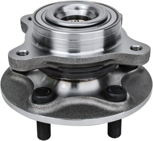 Detroit Axle - Pair Front Wheel Bearing and Hubs Assembly with 5-Lug for Land Rover Range Rover Sport 2006-2013, LR3 2005-2009, LR4 2010-2016 in Saudi Arabia