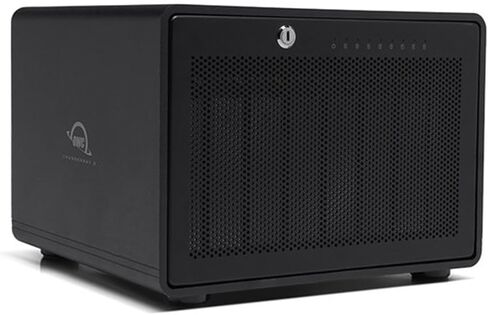 OWC ThunderBay 8 Eight-Bay Thunderbolt 40Gb/s External Storage Enclosure | Add up to eight 3.5-inch or 2.5-inch SATA drives - Personal data center with pro-grade speeds up to 2586MB/s in Kuwait