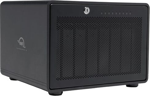 OWC ThunderBay 8 RAID 5 Edition 8-Bay External Drive w/Dual Thunderbolt 3 Ports, Includes SoftRAID XT in Kuwait