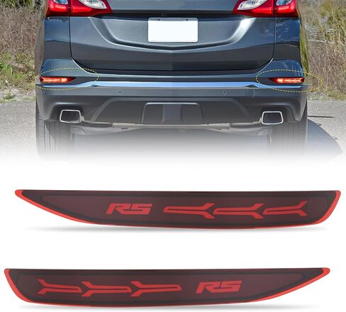 Nilight Rear Bumper Tail Light Compatible with 2018 2019 2020 2021 2022 Honda Accord 10th Smoke Lens LED Reflector Rear Bumper Lamp Brake Turn Signal Sequential Flashing Driving Taillights Replacement in Saudi Arabia