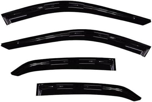 YW AUTO Out-Channel Ventvisor/Window Deflectors/Window Visor | Fits 2003-2014 Saab 9-3 Sedan, 4 pcs. in Saudi Arabia