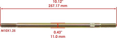 Caltric Tie Rod Set Compatible with Honda Trx90 Spotrax 1993-2006 in Saudi Arabia