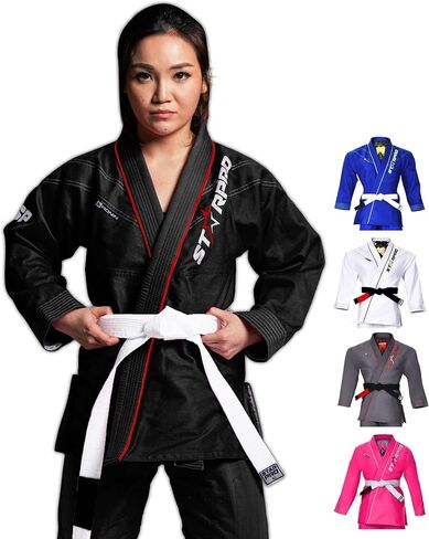 Starpro Ronin المنكمش مسبقًا Jiu Jitsu Gi، BJJ Gi للرجال العديد من المقاسات والألوان للرجال BJJ Gi، البرازيلي Jiu Jitsu Gi، Gi BJJ in Kuwait