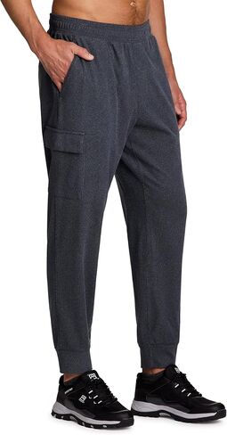 Avalanche Men's Joggers, Lightweight Sweatpants for Men Buttery Soft Stretch Jersey Full Length Jogger with Pockets in Kuwait