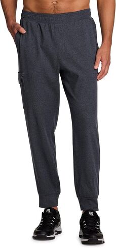 Avalanche Men's Joggers, Lightweight Sweatpants for Men Buttery Soft Stretch Jersey Full Length Jogger with Pockets in Kuwait