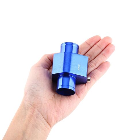 26mm - 40mm Universal Water Temp Joint Pipe, Aluminum Water Temp Temperature Joint Pipe Sensor Gauge Radiator Hose Adapter(26mm) in Saudi Arabia
