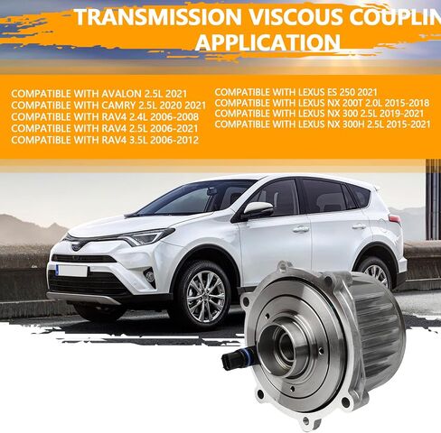 اقتران لزج تفاضلي خلفي متوافق مع 2013-2023 Mazda CX-3 CX-5 CX-9 2.0 2.5L AWD المحور الخلفي مقرنة لزجة لاستبدال KE01-27-97X KE01-27-97XA KE01-27-97XB in Saudi Arabia
