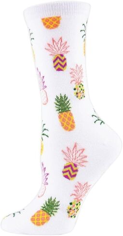 جوارب MeMoi Pineapple Fiesta Rayan Blend Crew in Saudi Arabia