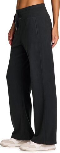 RBX Active Sweatpants with Pockets for Women, Super Soft Yoga Pants Relaxed Fit Wide Leg Pants with Deep Waistband in Saudi Arabia