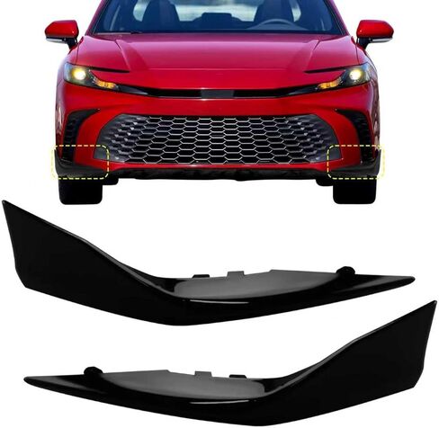 2pcs Front Bumper Cover Molding Driver and Passenger Side Compatible with Toyota Camry SE 2025 Replace 52712-AQ040 52713-AQ040 TO1046135 TO1047135 in Saudi Arabia