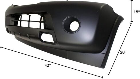 BUMPERS THAT DELIVER - Primered, Front Bumper Cover Fascia for 2008-2015 Nissan Armada SUV 08-15, NI1000252 in Saudi Arabia