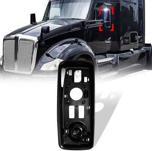 High Soar Replacement Mirror Frame for Kenworth T680, Door Mirror Mounting Frame Passenger/Right Side (Fit: KENWORTH T680 Serie Truck) in Saudi Arabia