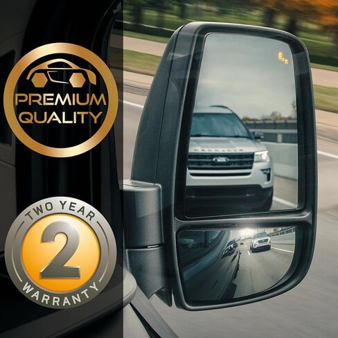 استبدال مرآة النقطة العمياء لمرآة الرؤية الجانبية لسيارة Ford 2015 Transit T150 T250 T350 Van - ملحقات من Utopicar (جانب الركاب الأيمن) in Kuwait