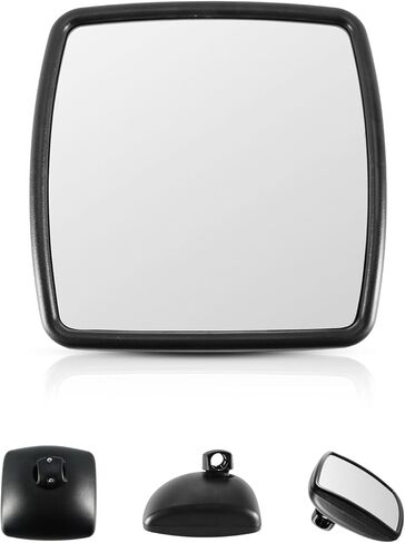 Upper Door Mirror Compatible with International Durastar Workstar Prostar Lonestar 2002–2023, Truck Main Rear View Mirror, Universal Left & Right, Wide Angle in Saudi Arabia