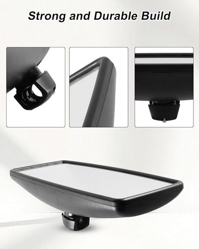 Upper Door Mirror Compatible with International Durastar Workstar Prostar Lonestar 2002–2023, Truck Main Rear View Mirror, Universal Left & Right, Wide Angle in Saudi Arabia
