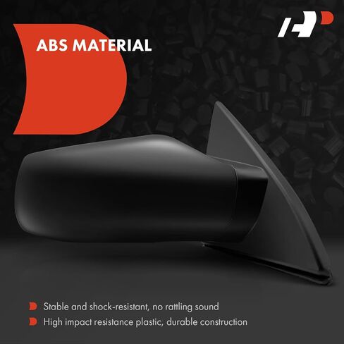 A-Premium Passenger Side Power Door Mirror - Compatible with Nissan Altima 2007-2012 - Non-Heated Non-Folding Black Outside Rear View Mirror - Replace# 96301-JA04A in Saudi Arabia
